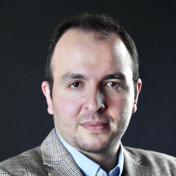 This image shows Dr. rer. nat. Amin Totounferoush